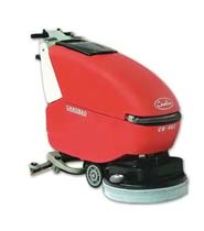 Automatic washing machine 自动洗地吸干机红色电瓶式