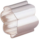 六瓣梅席巾圈（银器）