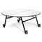 Half round Folded table with wheels带轮对折圆桌