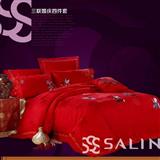 百子迎福婚庆四件套 婚庆床上用品新婚套件 结婚床品